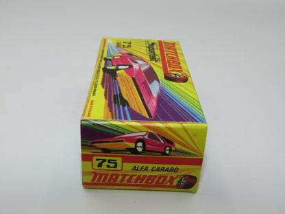 Matchbox Superfast 75B Alfa Carabo Dark Purple UNPAINTED Base
