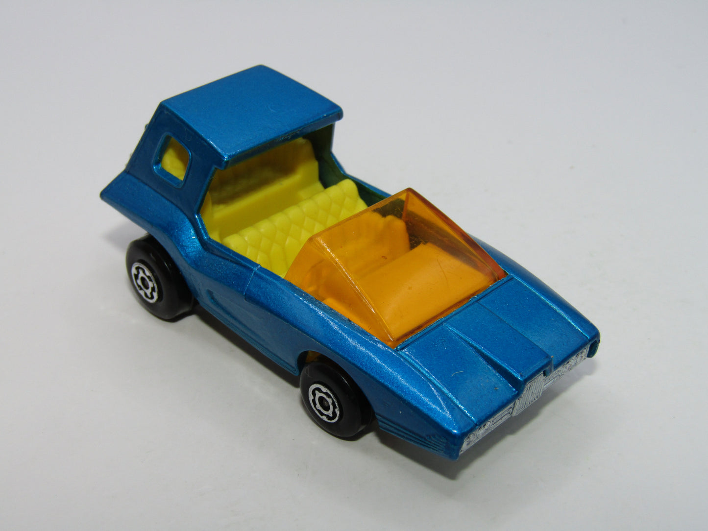 Matchbox Superfast 37B Soopa Coopa DARK Blue Unpainted Base
