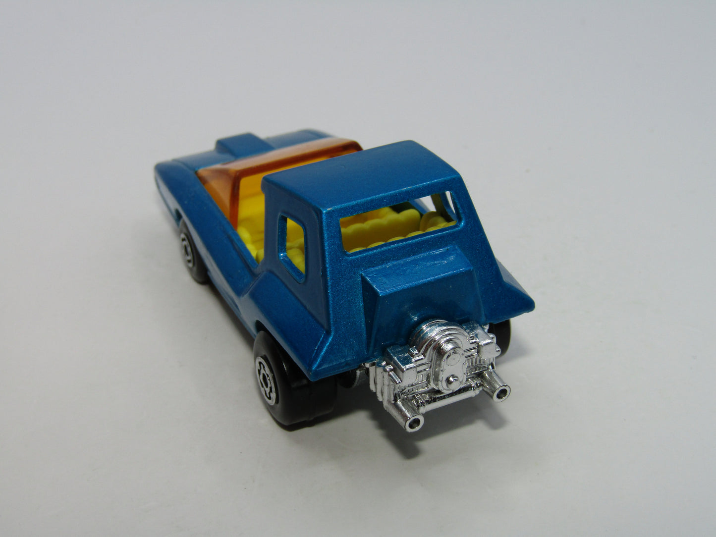 Matchbox Superfast 37B Soopa Coopa DARK Blue Unpainted Base