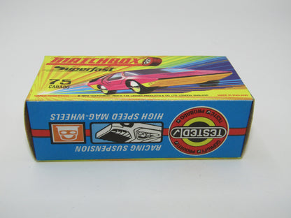 Matchbox Superfast 75B Alfa Carabo Light Purple Yellow Base