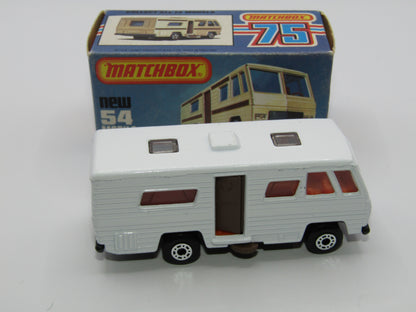 Matchbox Superfast 54D Mobile Home Metallic GREY-BROWN Base
