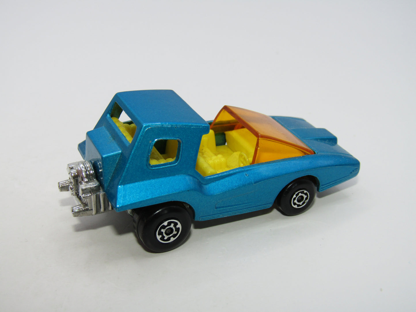 Matchbox Superfast 37B Soopa Coopa Light Metallic Blue Unpainted Base