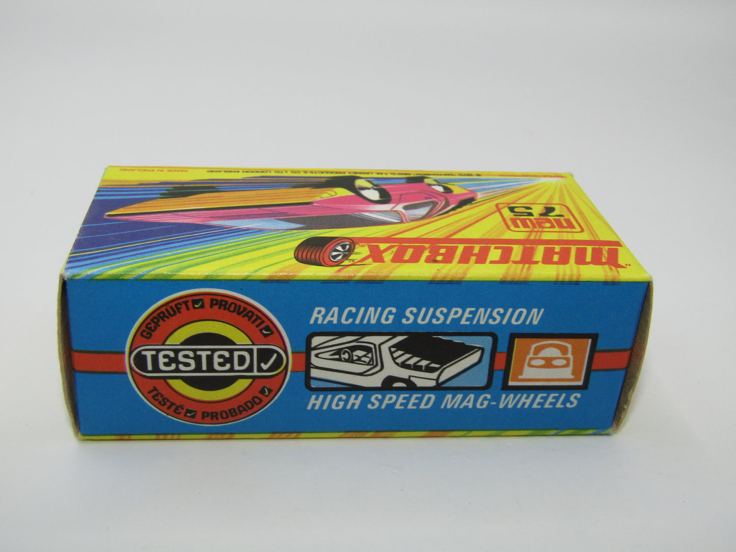 Matchbox Superfast 75B Alfa Carabo Dark Purple Yellow Base
