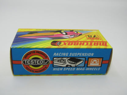 Matchbox Superfast 75B Alfa Carabo Dark Purple Yellow Base