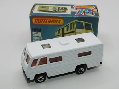 Matchbox Superfast 54D Mobile Home Gloss Black Base