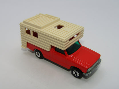 Matchbox Superfast 38D Ford Camper Van DARK Orange Red