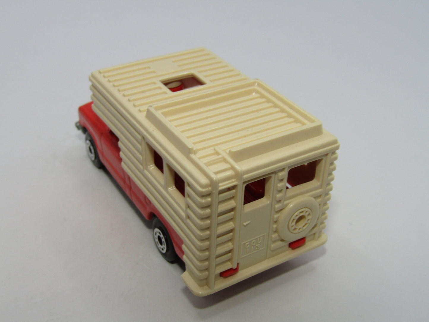 Matchbox Superfast 38D Ford Camper Van DARK Orange Red