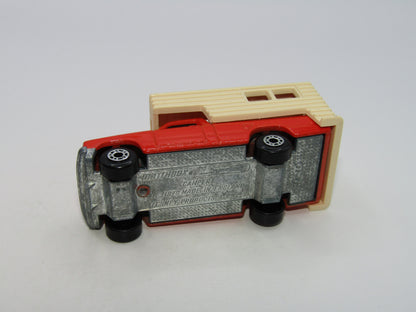 Matchbox Superfast 38D Ford Camper Van Light Orange Red