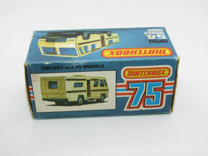 Matchbox Superfast 54D Mobile Home Gloss Black Base