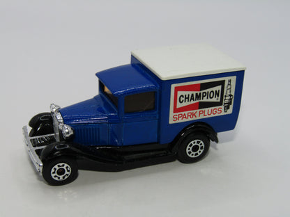 Matchbox Superfast 38E Model A Ford Van LIGHT Amber Windows