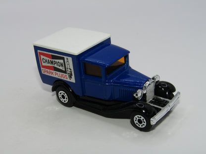 Matchbox Superfast 38E Model A Ford Van Dark Amber Windows