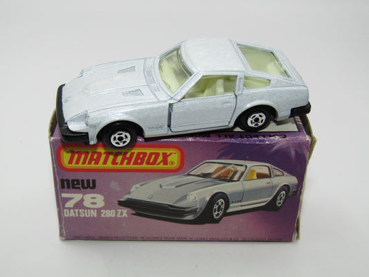 Matchbox Superfast 78A Datsun 280ZX Fairlady Z Lesney Hong Kong Australian Issue