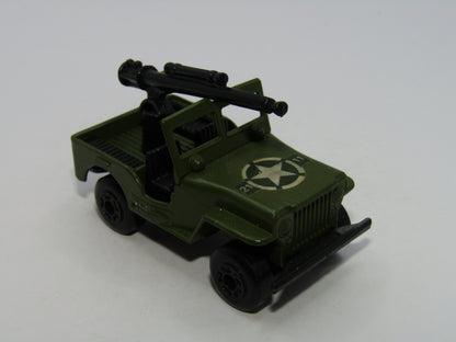 Matchbox Superfast 38C Armoured Jeep & Gun 38 Jeep Base 21 star 11 label