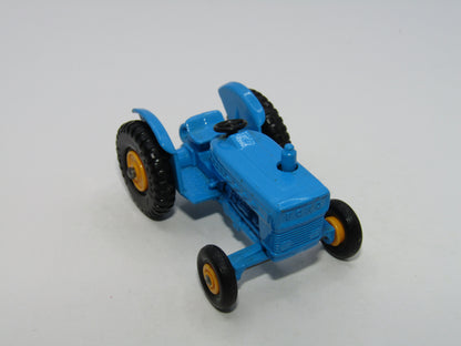 Matchbox Superfast 39A Ford Tractor Blue Regular Wheel Crossover G Box Issue