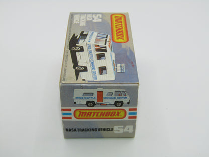 Matchbox Superfast 54E NASA Tracking Vehicle BLUE-GREY Base