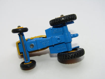 Matchbox Superfast 39A Ford Tractor Blue & Yellow Regular Wheel Crossover G Box Issue