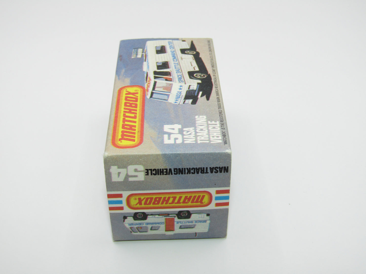Matchbox Superfast 54E NASA Tracking Vehicle Metallic BLACK Base