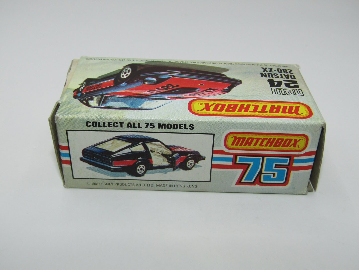 Matchbox Superfast No 24D Datsun 280 ZX Fairlady Z Red Interior USA Picture Box