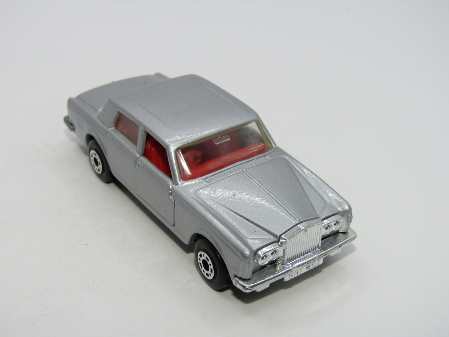 Matchbox Superfast 39B Rolls Royce SS Silver Red Interior Unpainted Base