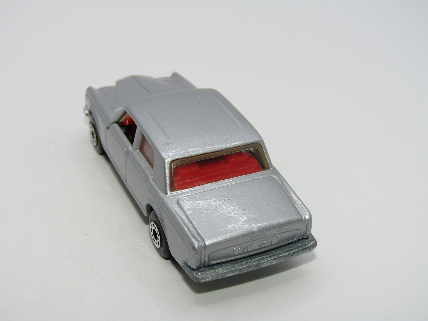 Matchbox Superfast 39B Rolls Royce SS Silver Red Interior Unpainted Base
