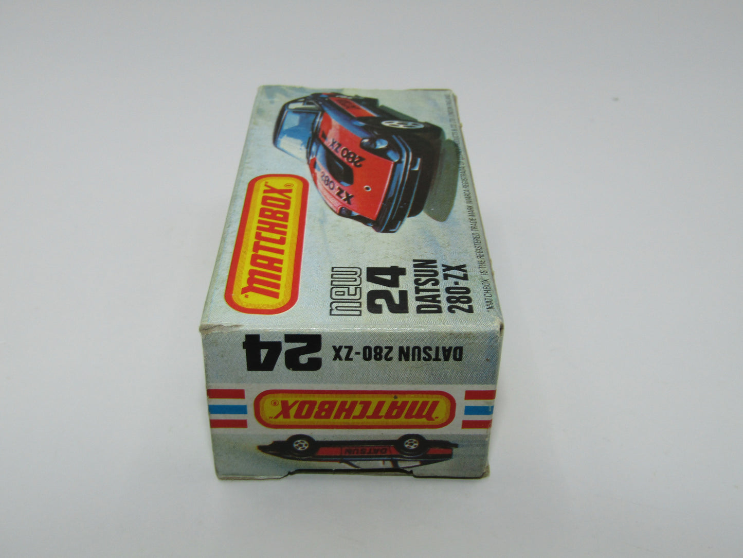 Matchbox Superfast No 24D Datsun 280 ZX Fairlady Z WHITE Interior USA Picture Box