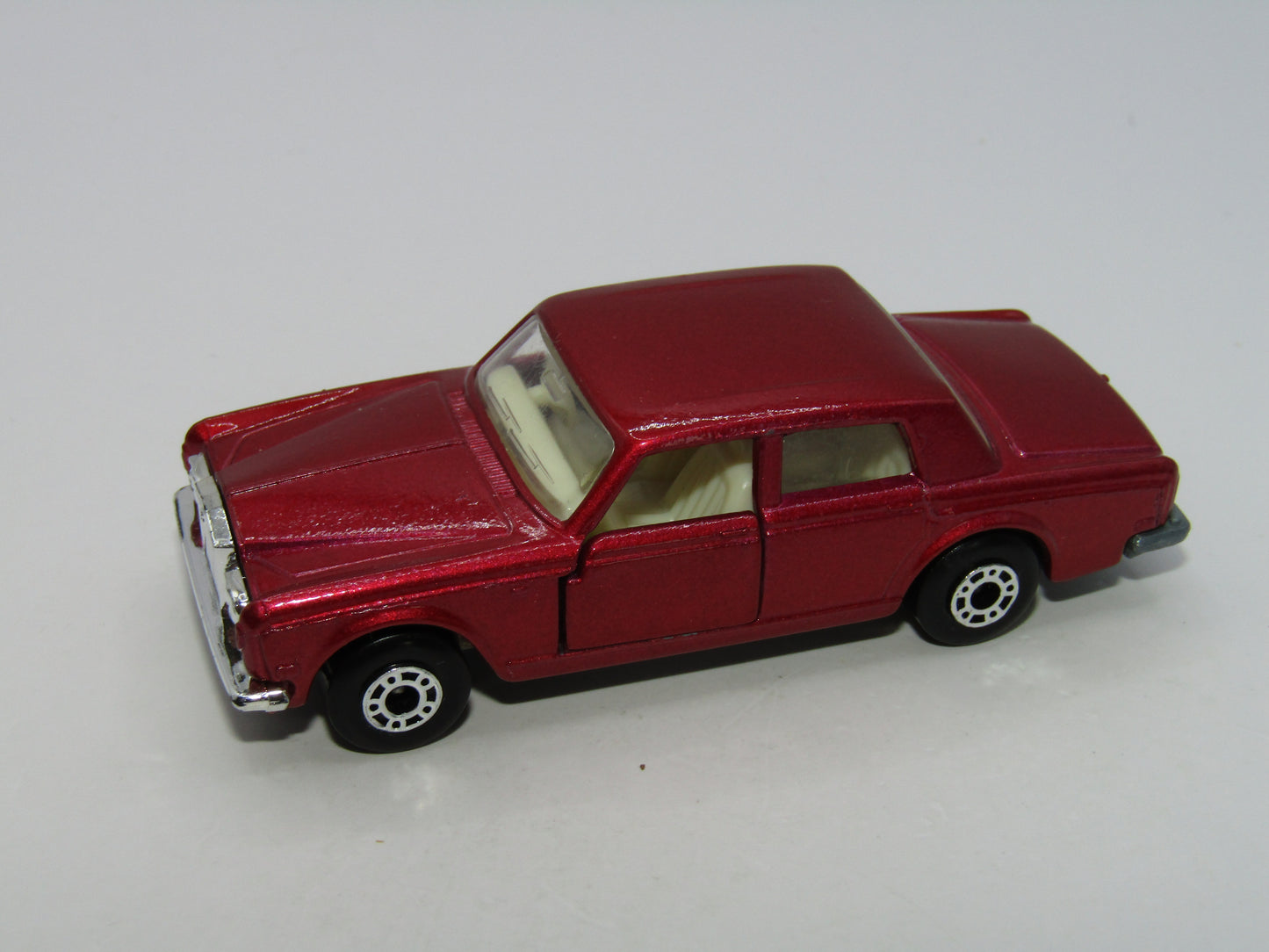 Matchbox Superfast 39B Rolls Royce SS Dark Metallic Red Ivory Interior