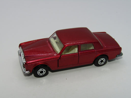Matchbox Superfast 39B Rolls Royce SS Dark Metallic Red Ivory Interior