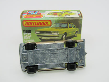 Matchbox Superfast 55D Ford Cortina Tan YELLOW Interior