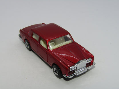 Matchbox Superfast 39B Rolls Royce SS Dark Metallic Red Ivory Interior
