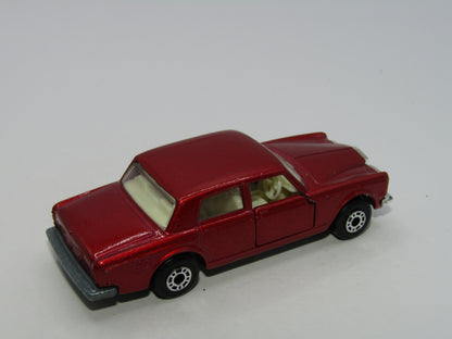 Matchbox Superfast 39B Rolls Royce SS Dark Metallic Red Ivory Interior