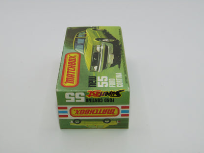 Matchbox Superfast 55D Ford Cortina Tan YELLOW Interior