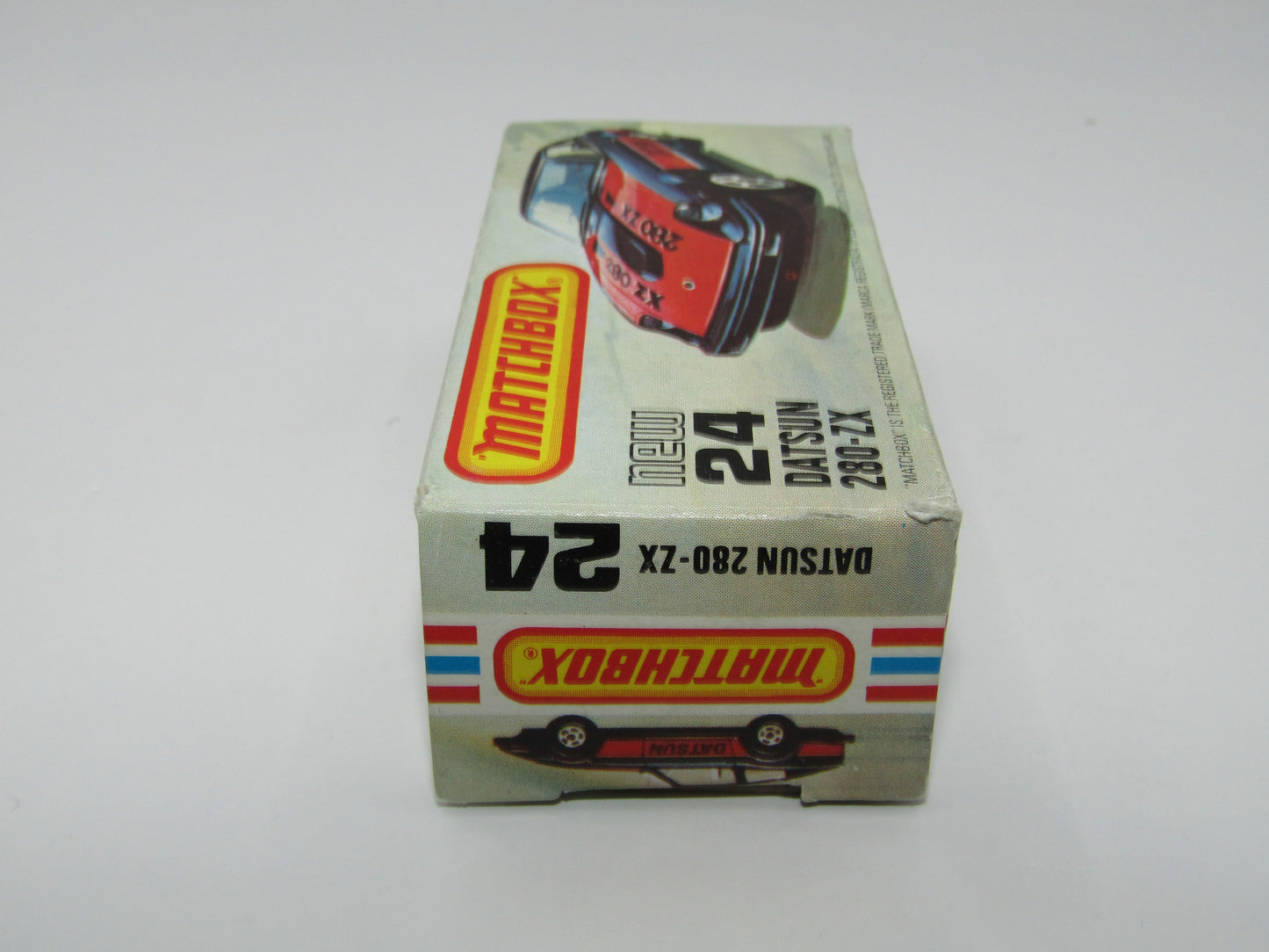 Matchbox Superfast No 24D Datsun 280 ZX Fairlady Z Black No Tampo USA Picture Box