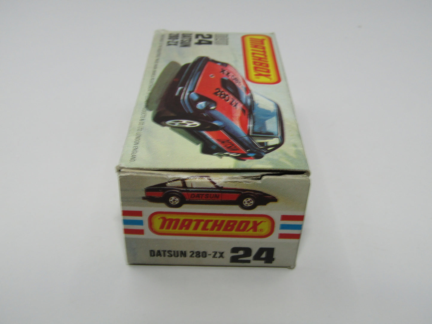 Matchbox Superfast No 24D Datsun 280 ZX Fairlady Z Black No Tampo USA Picture Box