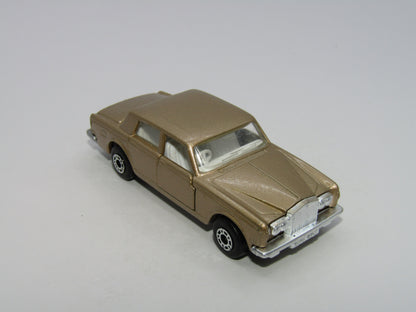 Matchbox Superfast 39B Rolls Royce SS Metallic Gold SILVER Base