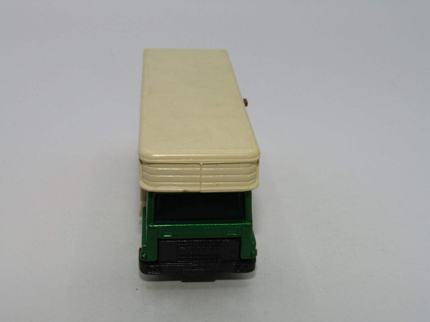 Matchbox Superfast 40B Horse Box Metallic Green GLOSS Black Base