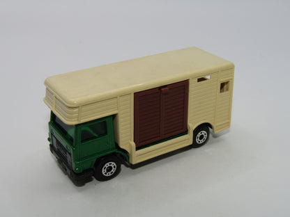 Matchbox Superfast 40B Horse Box Metallic Green GREY Base