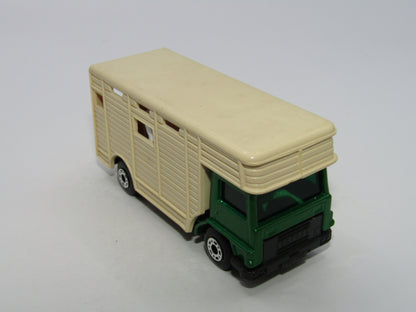 Matchbox Superfast 40B Horse Box Metallic Green GREY Base