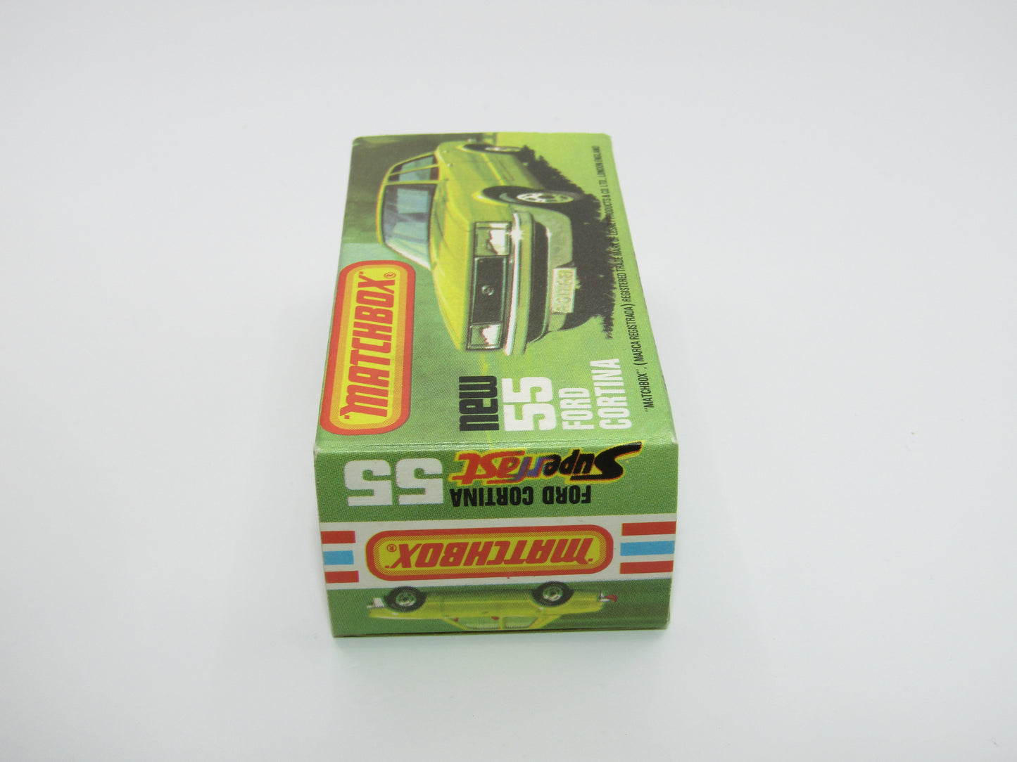 Matchbox Superfast 55D Ford Cortina Tan SILVER Base