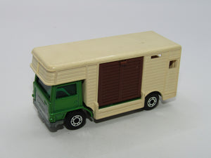 Matchbox Superfast 40B Horse Box LIGHT Metallic Green Unpainted Base