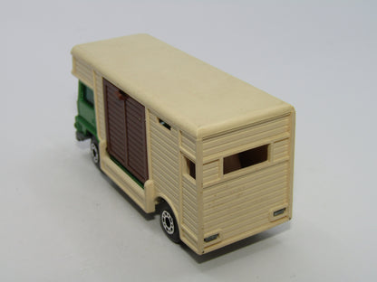 Matchbox Superfast 40B Horse Box LIGHT Metallic Green Unpainted Base