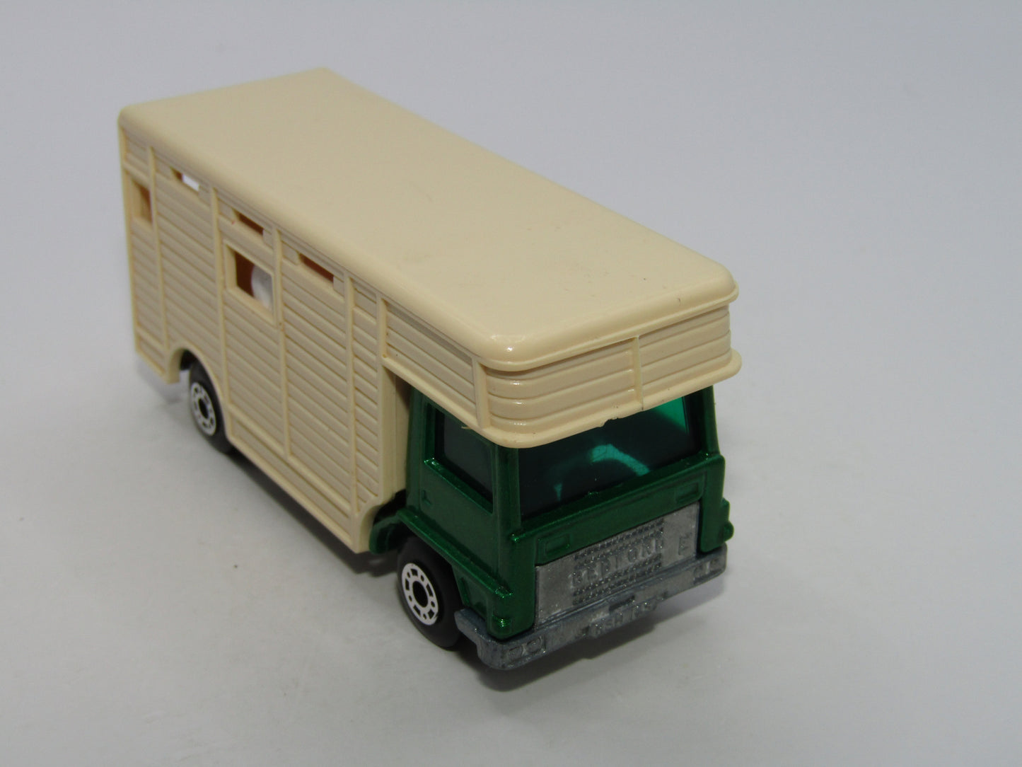 Matchbox Superfast 40B Horse Box Dark Metallic Green Unpainted Base