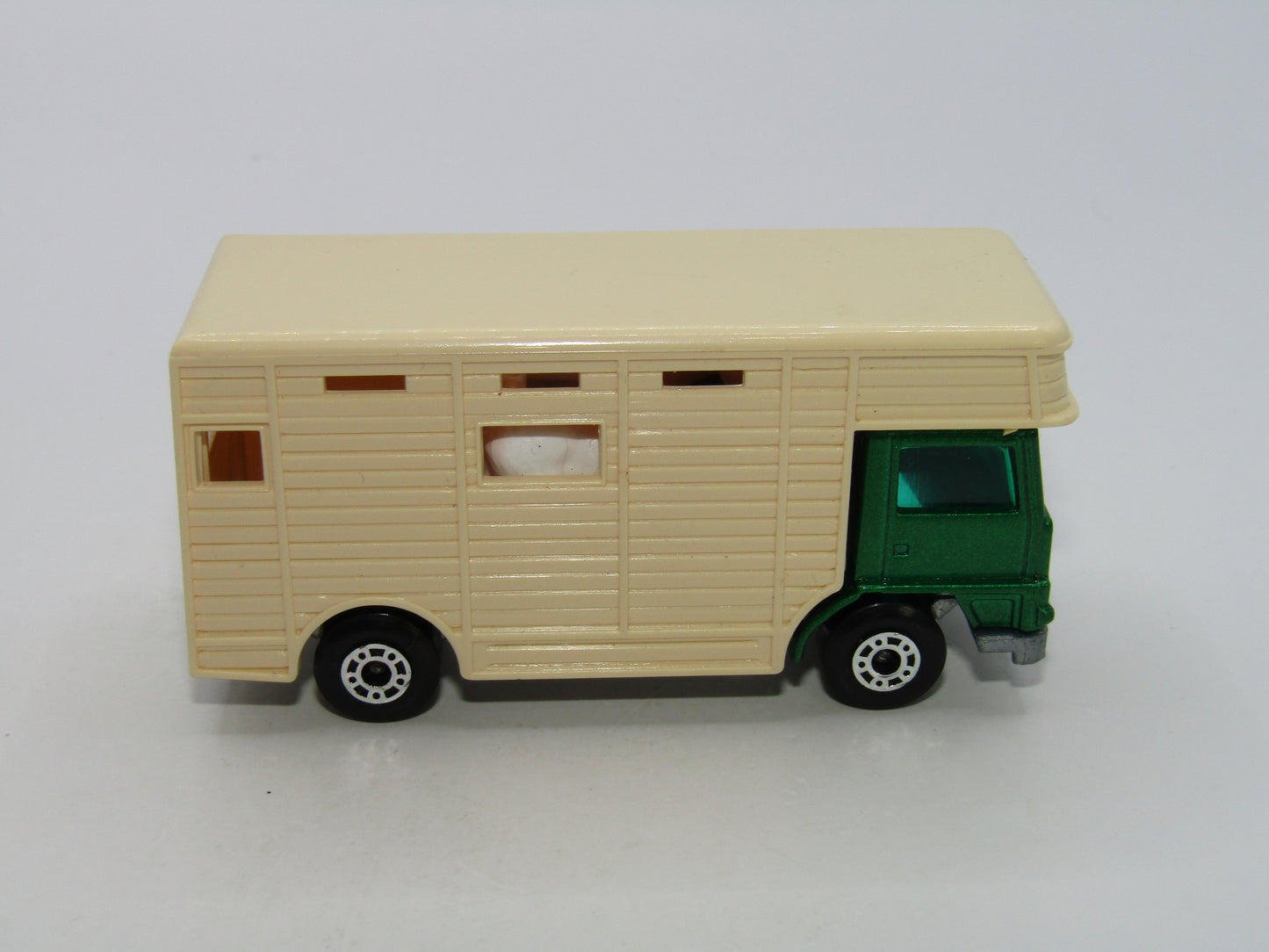 Matchbox Superfast 40B Horse Box Dark Metallic Green Unpainted Base