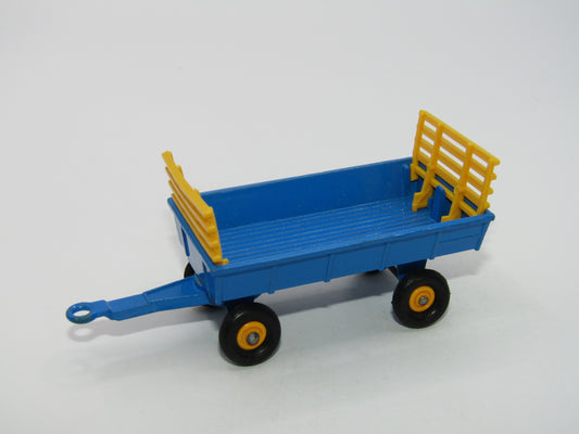 Matchbox Superfast 40A Hay Trailer Blue & Yellow