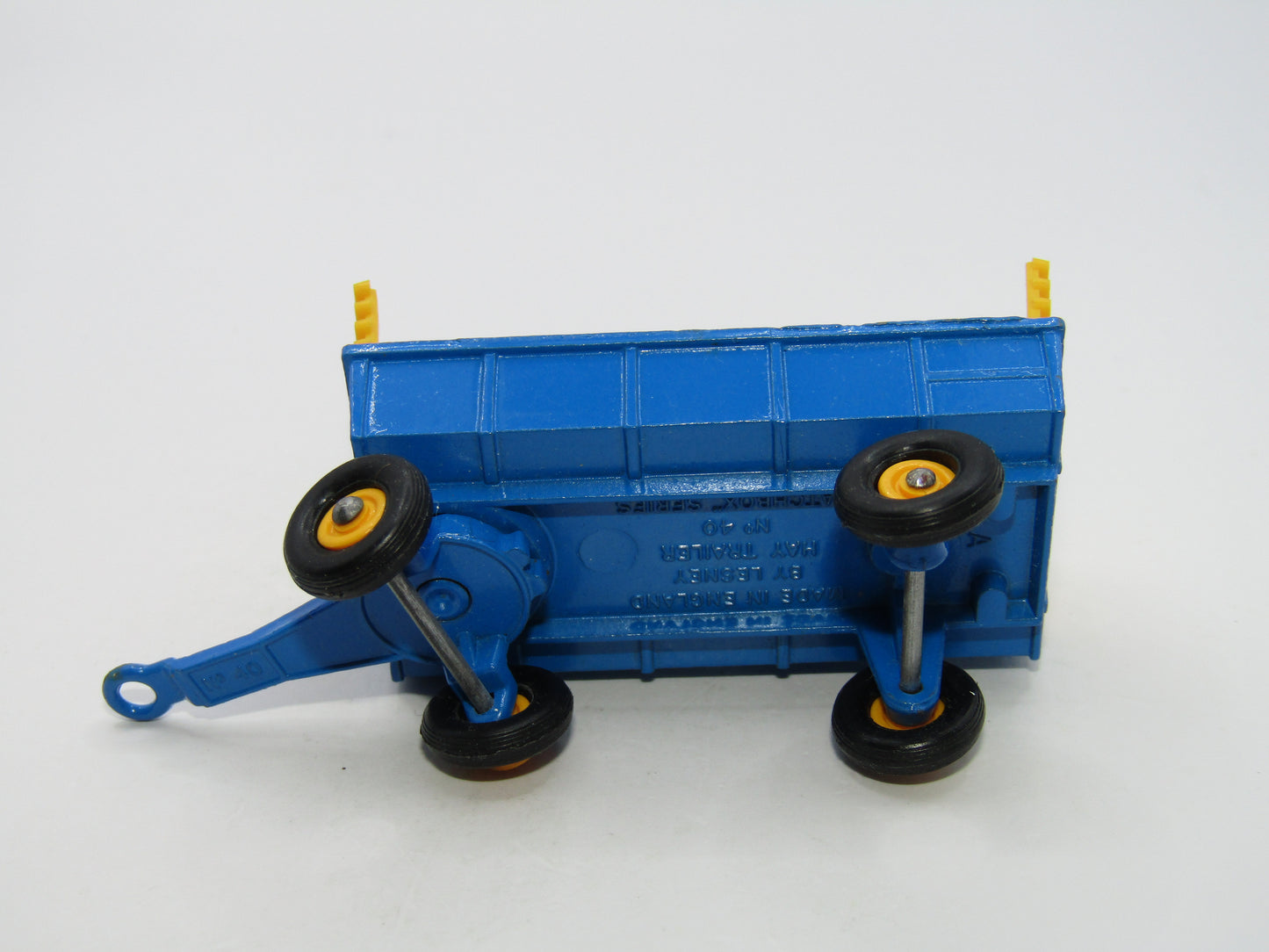 Matchbox Superfast 40A Hay Trailer Blue & Yellow