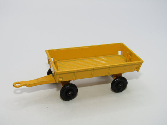 Matchbox Superfast 40A Hay Trailer Dark Yellow