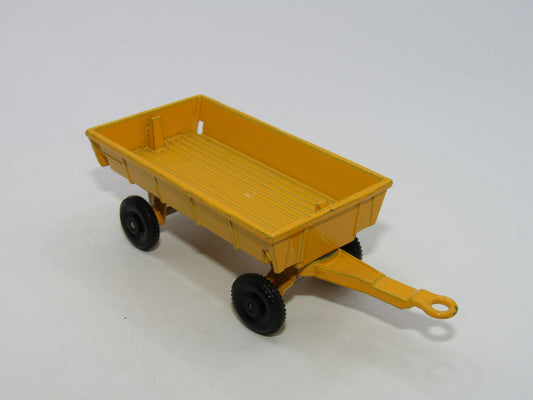 Matchbox Superfast 40A Hay Trailer Dark Yellow
