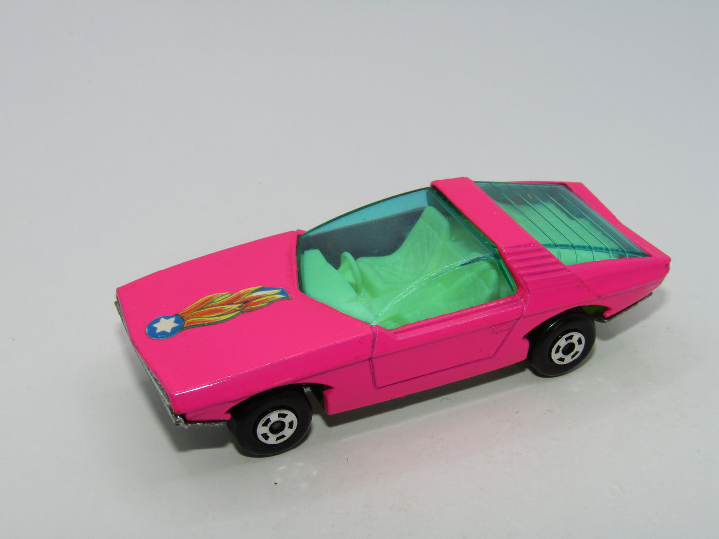 Matchbox Superfast 40A Vauxhall Guildsman Dark Hot Pink Blue Star Label