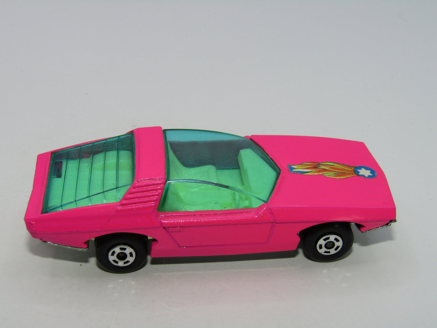Matchbox Superfast 40A Vauxhall Guildsman Dark Hot Pink Blue Star Label