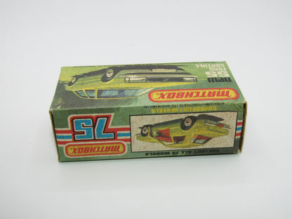 Matchbox Superfast 55D Ford Cortina Metallic Green Red Interior