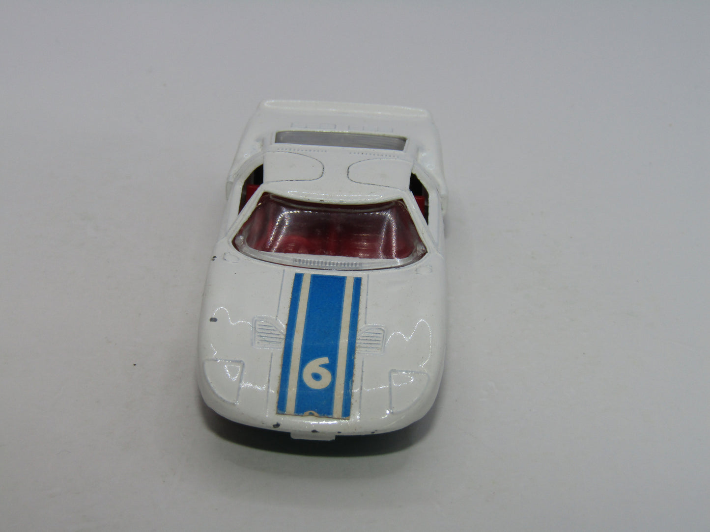 Matchbox Superfast 41A Ford G.T. 6 Narrow Wheels Aqua Green Base